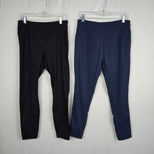 Bundle MPG & 90 Degree by Reflex Athletic Pants Women's XL Black / Blue